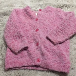 fuzzy soft Gymboree cardigan